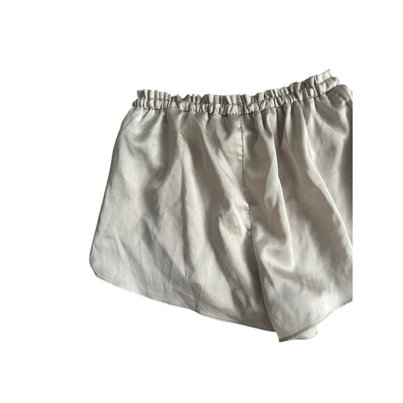 ABERCROMBIE & FITCH Beige Satin Sleepwear Shorts Size Small - Picture 2 of 6